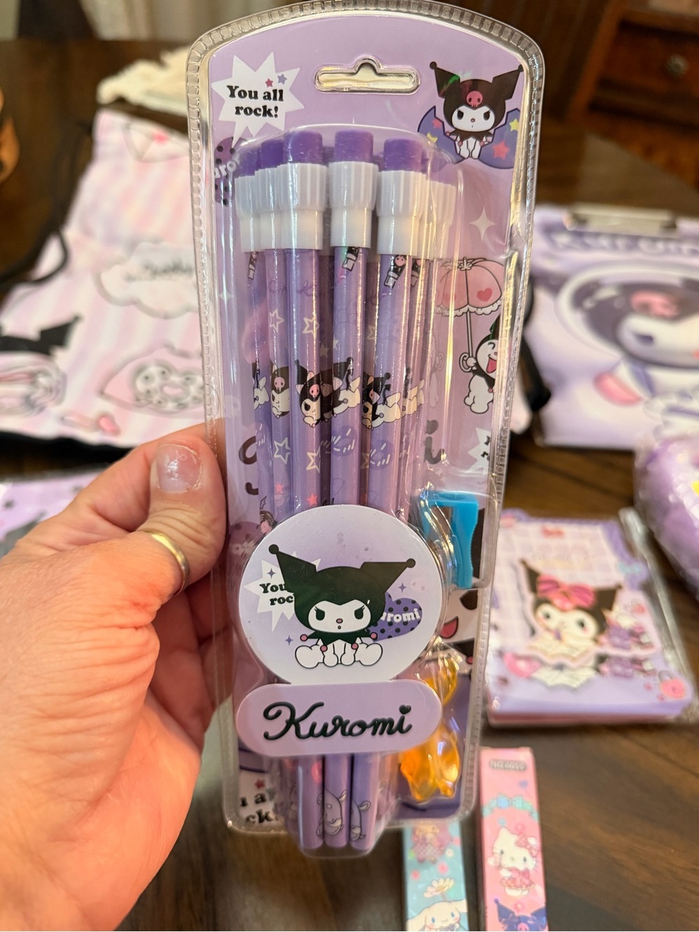 Huge Kuromi Stationery & Accessories Bundle – Brand New - Picture 10 of 12